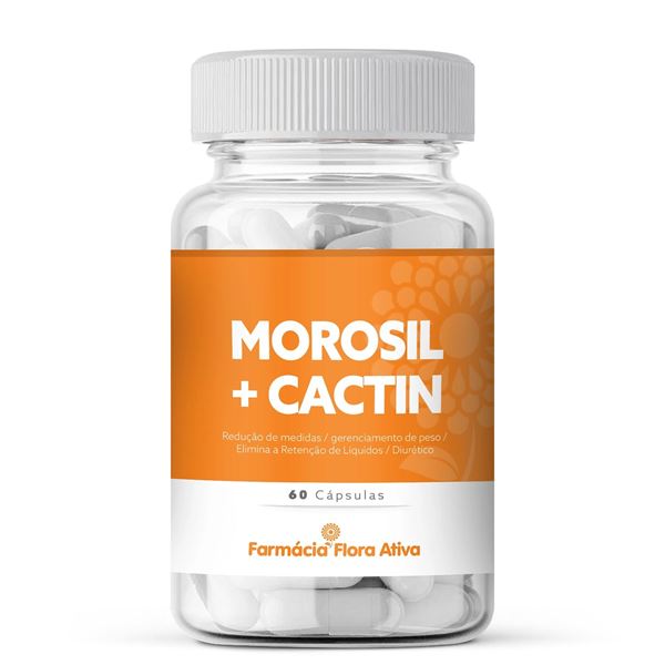 Morosil + Cactin 60 Cápsulas (Citrus Sinensis L. +  Opuntia ficus-indica)