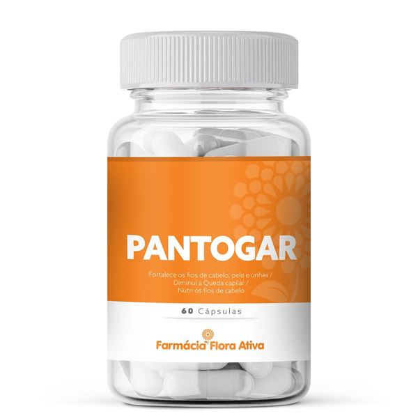 Pantogar 60 Cápsulas (associações de vitaminas)