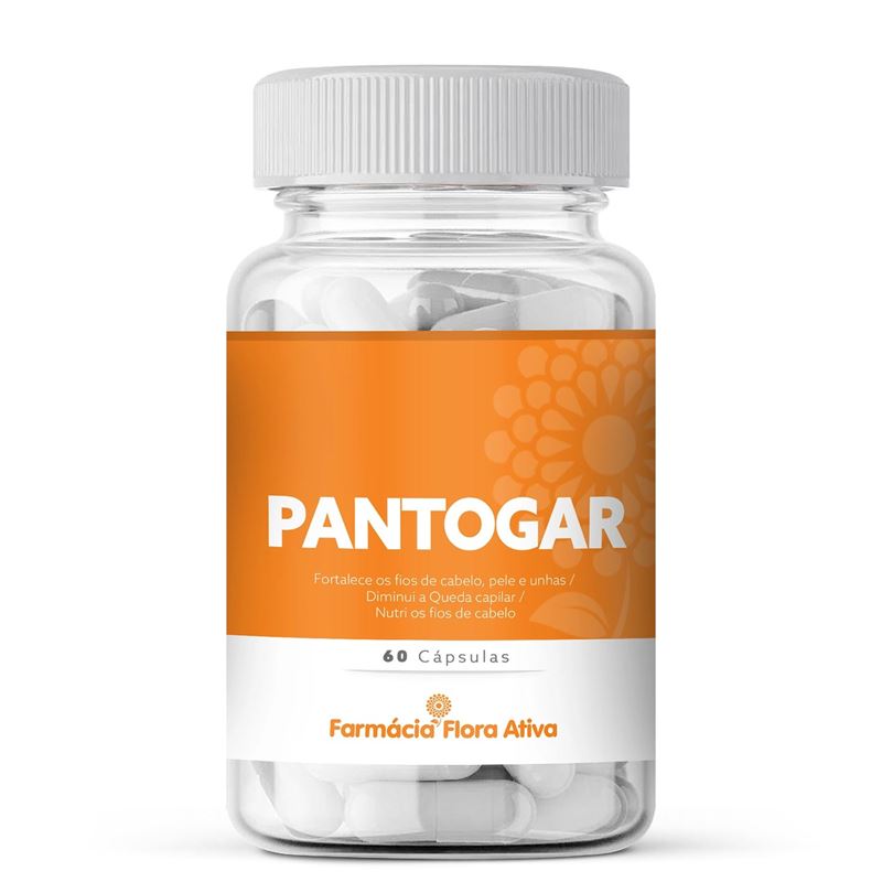 Pantogar 60 Cápsulas (associações de vitaminas)